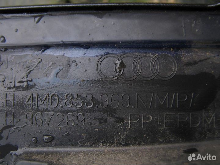 Audi Q7 накладка двери задней левой S-line