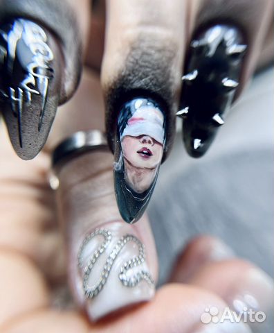 Маникюр креативный