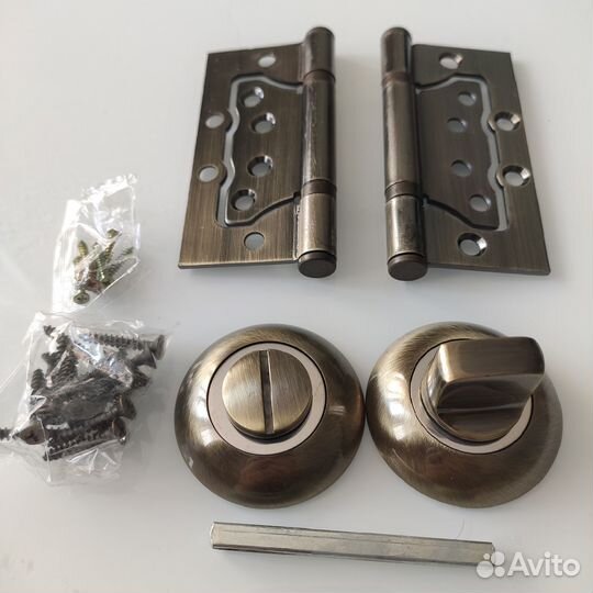 Завертки, петли дверные