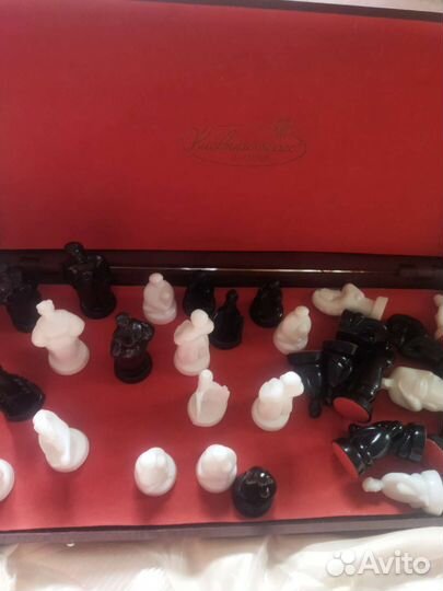 Шахматы СССР пластик