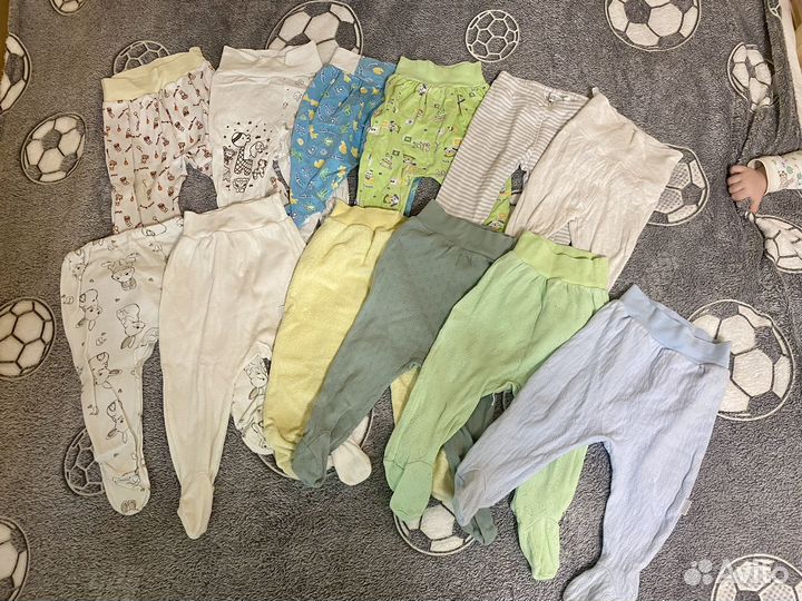 Ползунки для мальчика 62 68