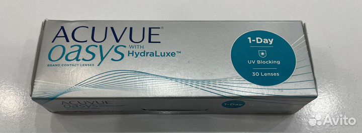 Линзы контактные acuvue oasys 1 day