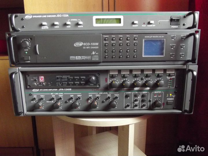 Усилитель трансляционный JPA. проигрыватель cd-mp3