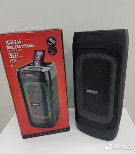 Колонка ZQS-4245 Bluetooth/USB/MicroSD/FM (Новая)