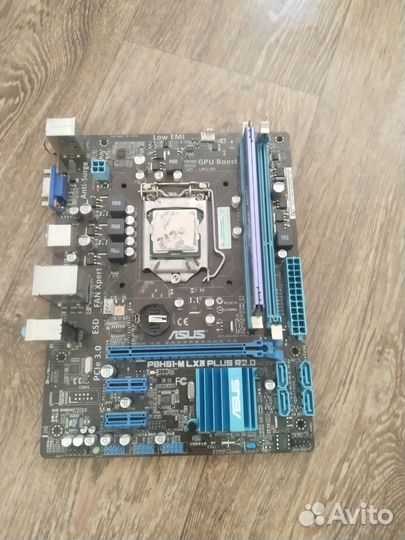 Материнская плата с процессором i3 2120