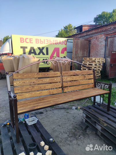 Скамья уличная 