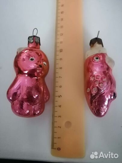 Елочные игрушки СССР