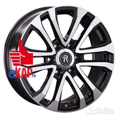 Replay 7,5x18/6x139,7 ET30 D106,1 TY309 BKF (пш)