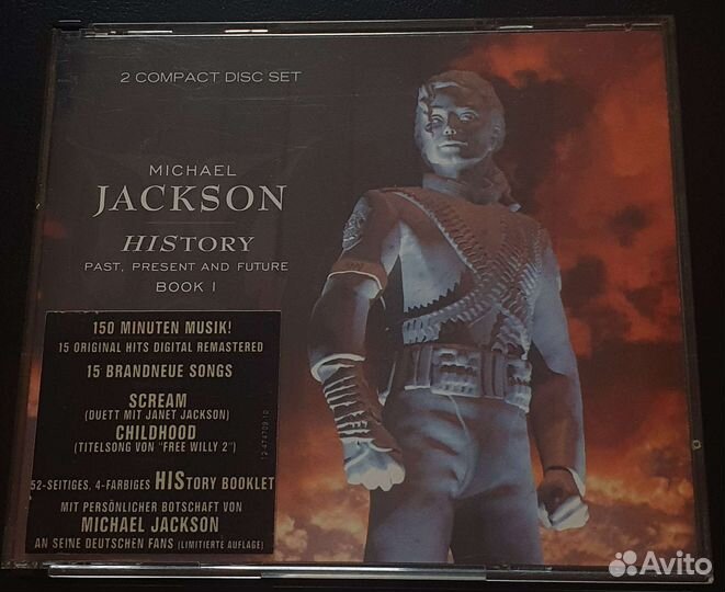 Michael Jackson cd History