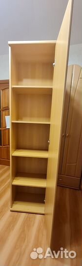 Шкаф пенал с полками для детской