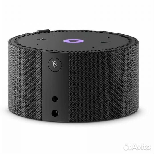 Умная колонка Яндекс.Станция Мини 2 Black с часами