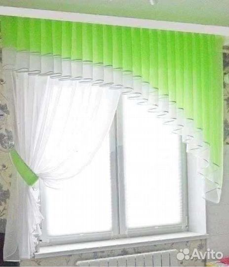 Шторы тюль для кухни