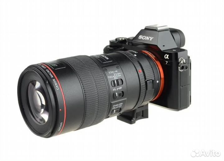 Адаптер Canon EF/EF-S - Sony E-Mount