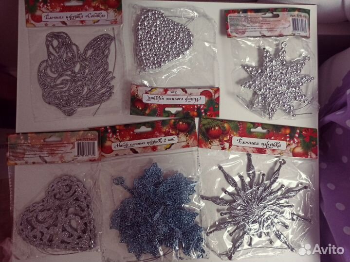 Новые наборы ёлочных игрушек