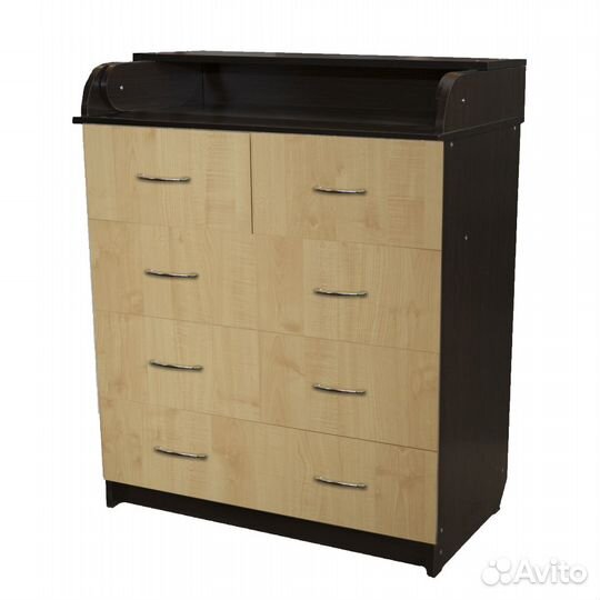 Комод Соня 80/5 лдсп пеленальный Венге-Натура