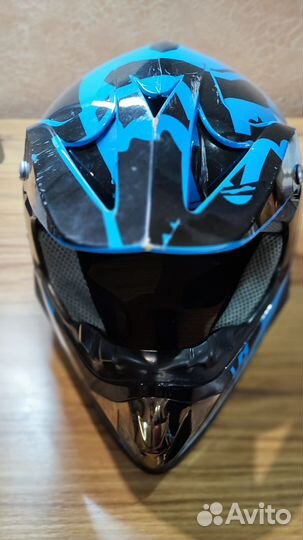 Шлем для мотокросса б/у размер (М)