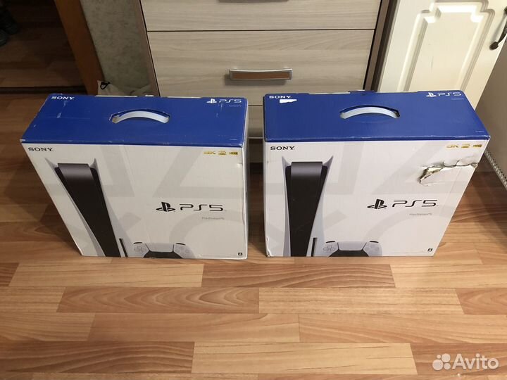 Коробки от ps5