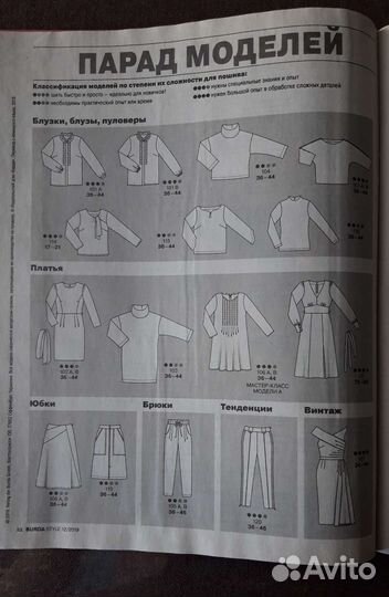 Журнал по шитью