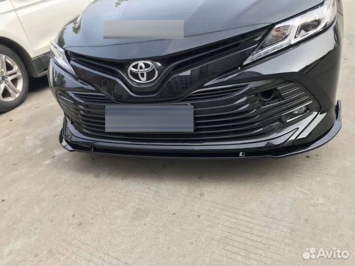 Camry 70 Сплиттер Губа Диффузор бампера O6BC9