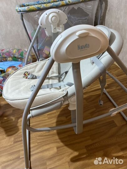 Детские электронные качели nuovita