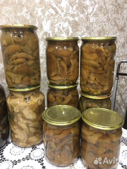 Грибы маринованные рыжики