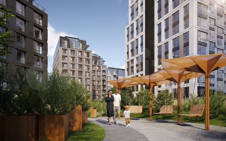 1-к. квартира, 58,1 м², 3/9 эт.