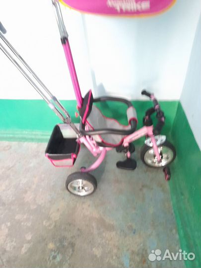 Детский трехколесный велосипед бу