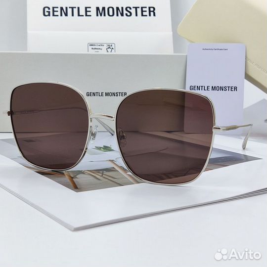 Очки солнцезащитные Gentle Monster Bling коричневы