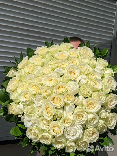 Роза 101 25 51 75 букет розы