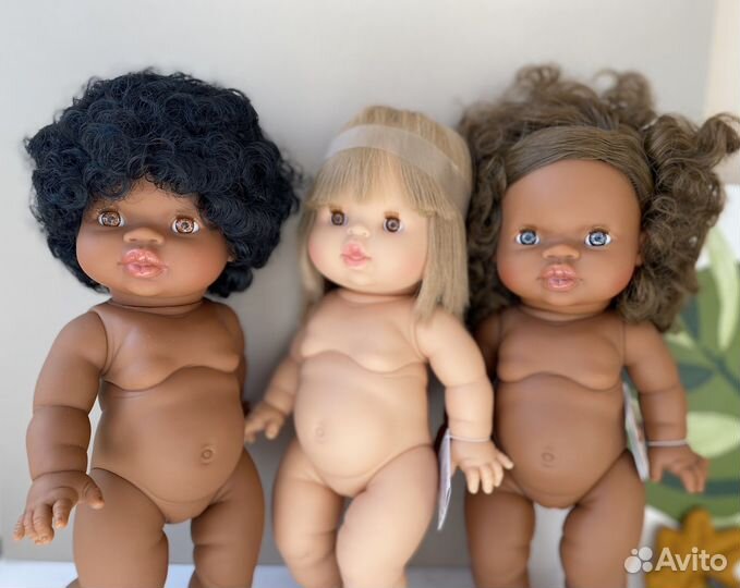 Пупс кукла Minikane 34см