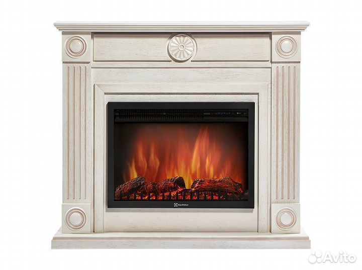 Портал Firelight Frame 30 шпон белёный дуб