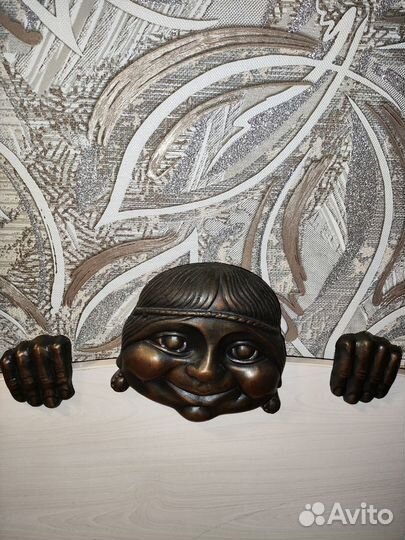 Бронзовая маска Аленка. СССР