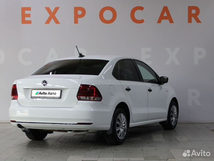 Volkswagen Polo 1.6 AT, 2018, 91 624 км