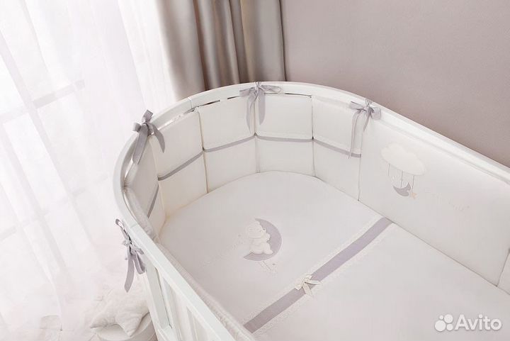 Бортики в детскую кроватку