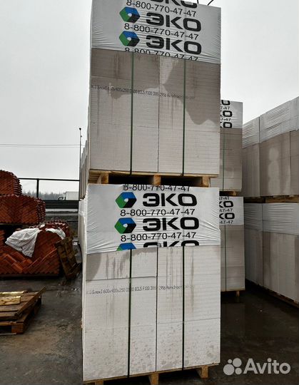 Газобетонные блоки D500