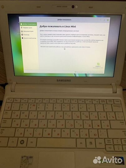 Samsung N150 plus нетбук ноутбук SSD 64Gb 2 GB RAM