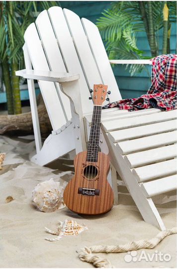 Укулеле Flight NUC 310. Чехол в наборе. Новый