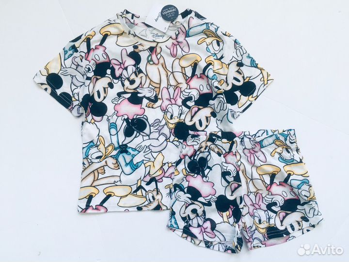 Костюм летний для девочки Минни маус