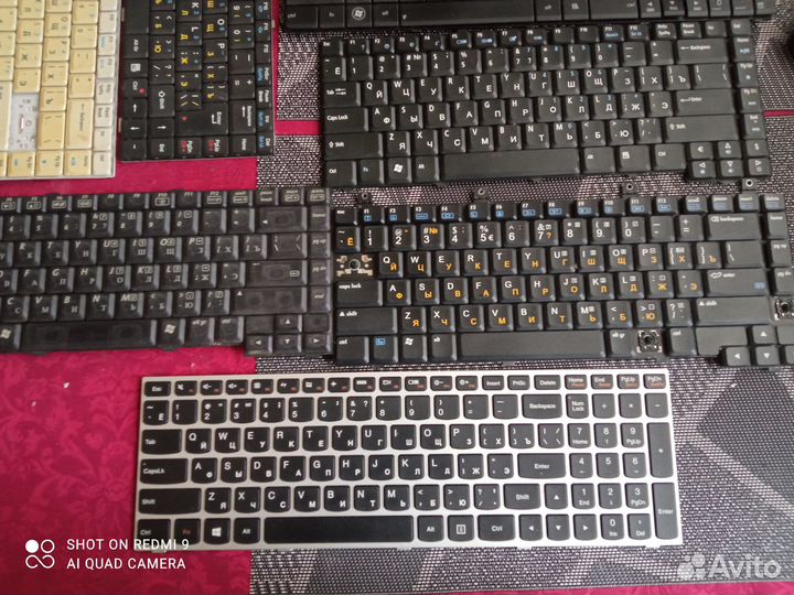 Клавиатуры для ноутбуков на 
