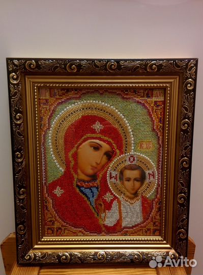 Иконы из бисера