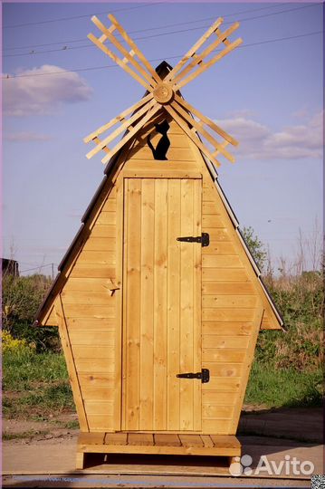 Уличный туалет с установкой HAT120