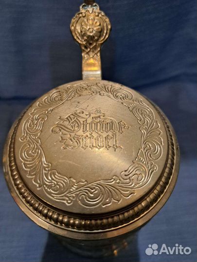 Кружки пивные стеклянные