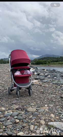 Коляска babyton cosmo red