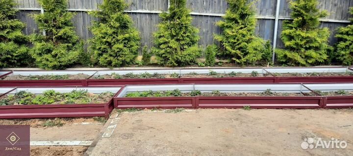 Грядки полимерные