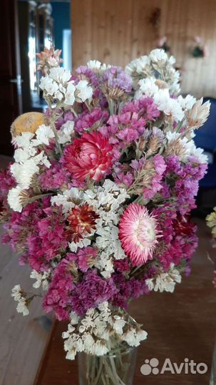 Букет цветы статица