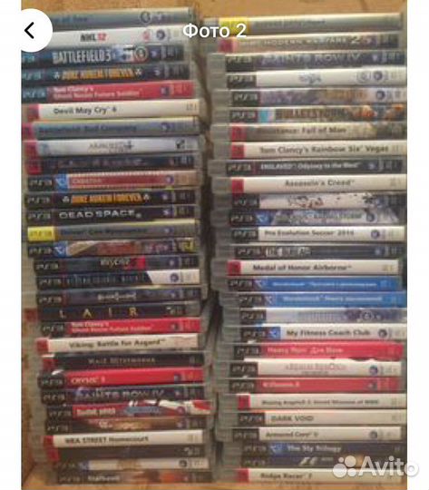 Игры PS3 / Xbox 360. Диски и катриджи