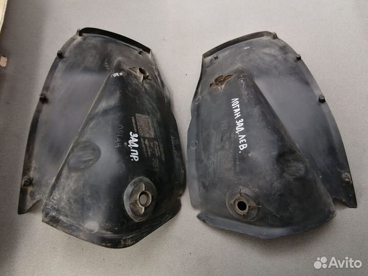 Подкрылок задний Renault Logan 2005-2014