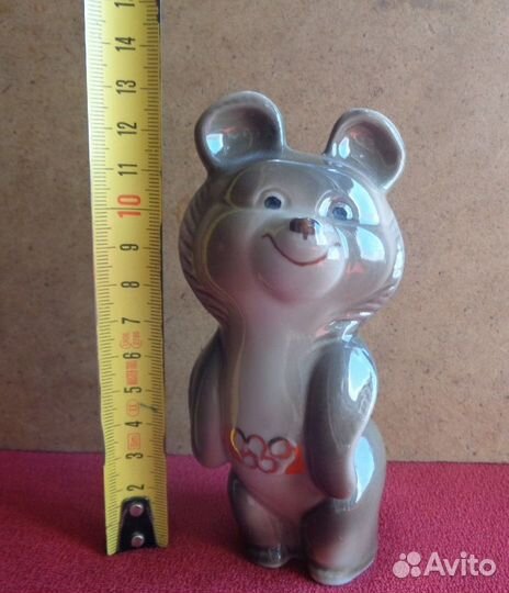 Фарфоровые Статуэтки Олимпийский Мишка СССР