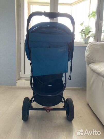 Коляска Valco Baby Snap 4 Blue + Колеса Sport Pack