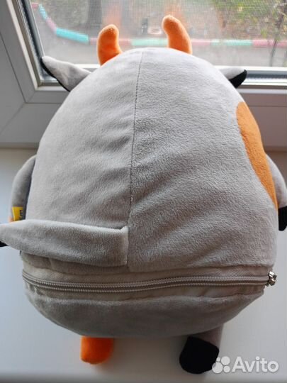 Мягкая игрушка Корова. Мешок для подарка.Новый год